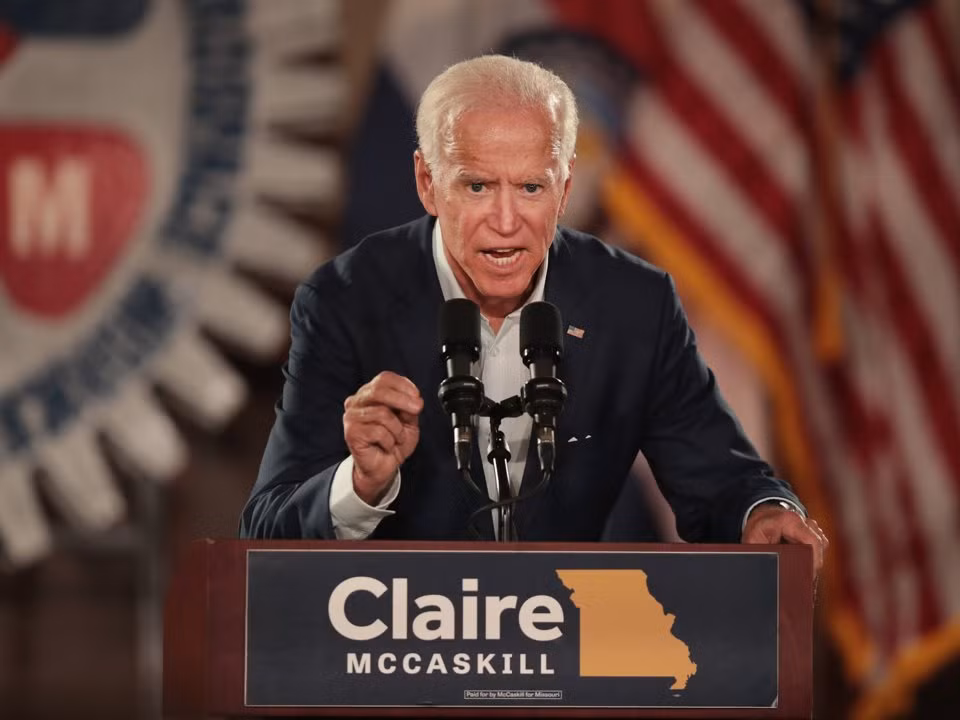 Theo kết quả khảo sát gần đây của Harvard, cựu Phó Tổng thống Mỹ Joe Biden, 76 tuổi, thường dẫn đầu trong các ứng viên tổng thống tiềm năng cho cuộc bầu cử Mỹ năm 2020. Ảnh: BI.