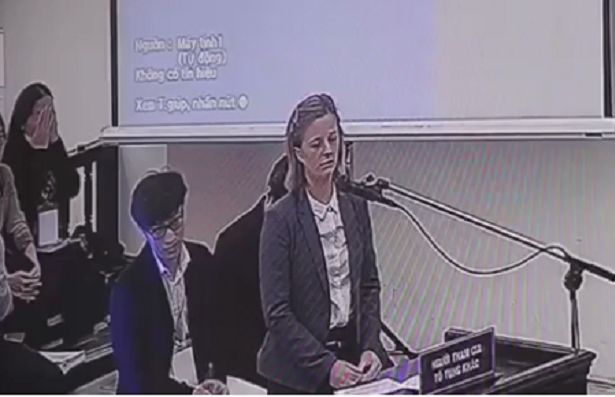 Vo ong Pham Nhat Vu: “Chong toi nhan thuc phap luat... khong de Nha nuoc thiet hai“