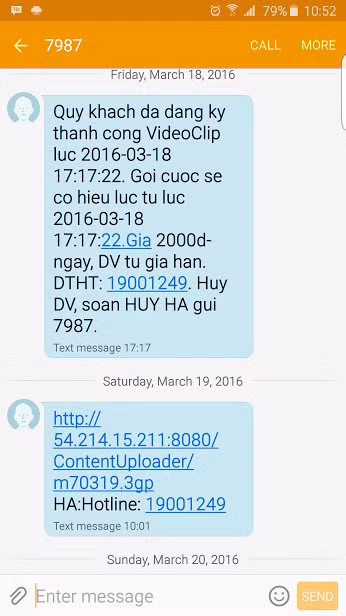 Vinaphone bi to moc tui khach hang vi tu kich hoat dich vu