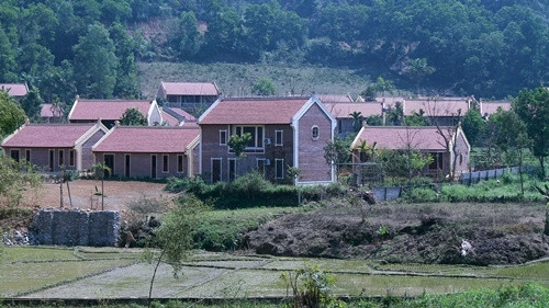 Một góc khu biệt thự Điền Viên Thôn.