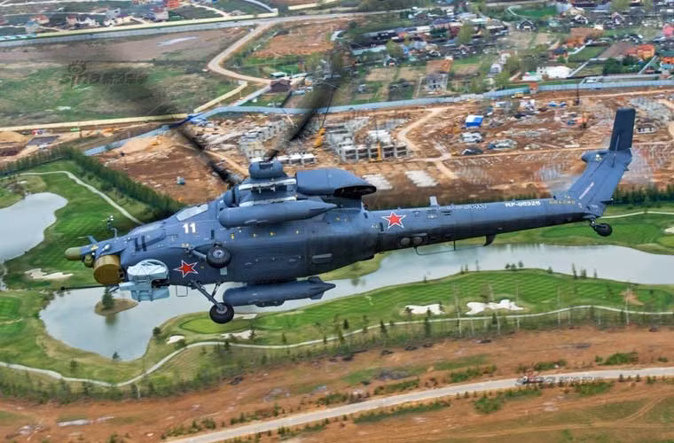 Trực thăng tấn công hạng nặng Mi-28.