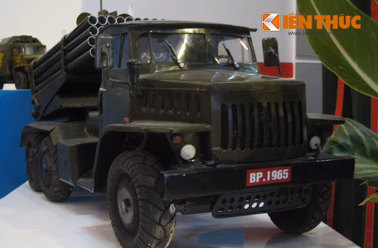 Pháo phản lực BM-21 Grad – một trong những vũ khí uy lực nhất của pháo binh Việt Nam.