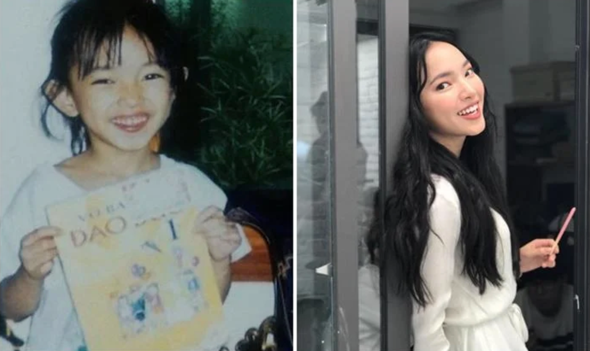 Châu Bùi hiện đã trở thành hot girl thế hệ mới với gương mặt đẹp và gu ăn mặc chất lừ. Ít ai biết rằng ngày bé Châu Bùi lại là một cô nàng “cò hương” chính hiệu.