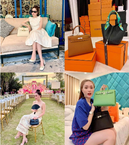 Đoàn Di Băng sở hữu nhiều túi hàng hiệu có giá trị lên đến hàng trăm triệu, tuy nhiên cách sử dụng chúng của cô lại gây nhiều tranh cãi, khiến nhiều người xót tiền.