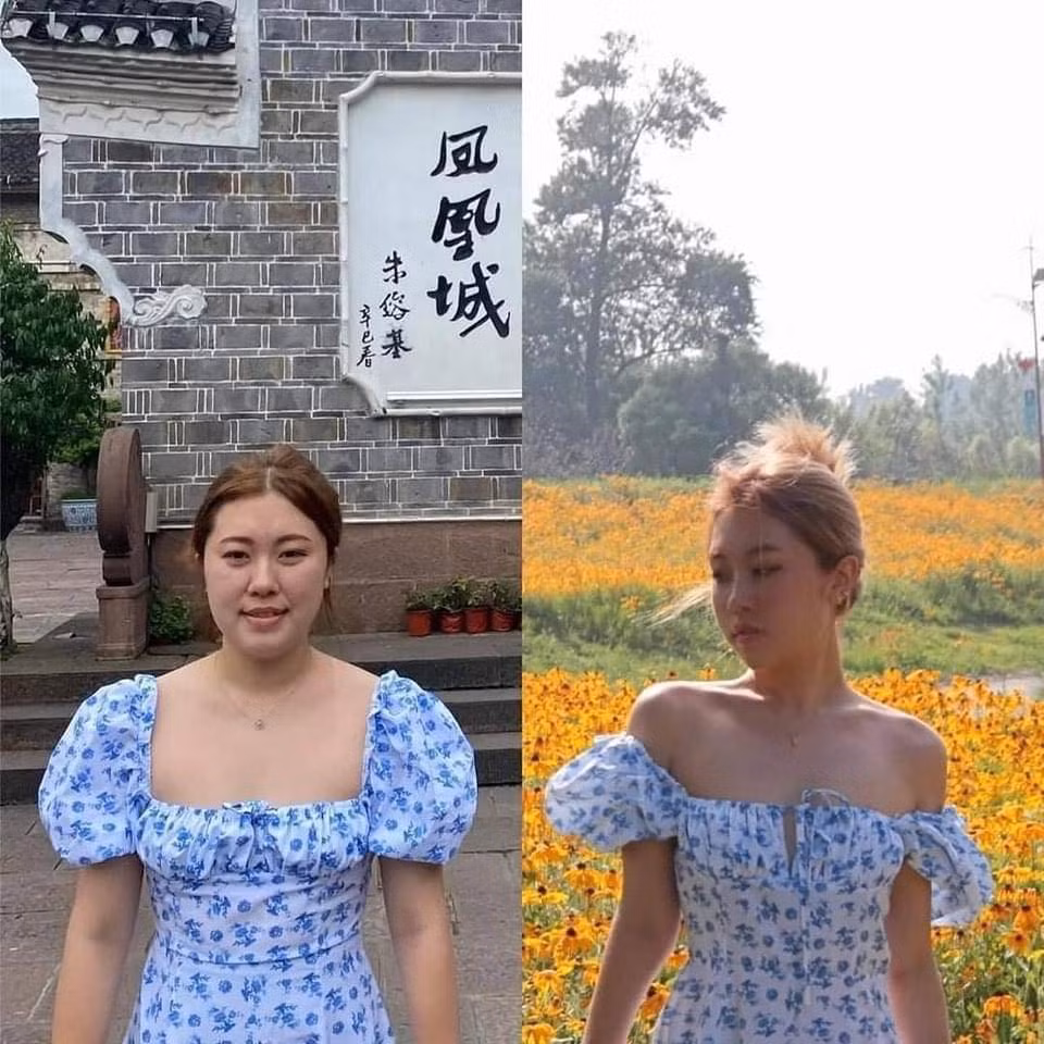 Tuy nhiên, nếu so sánh hình ảnh của ngày xưa và hiện tại thì cô nàng vẫn được nhận xét là khá dễ thương dù trước đó cô nàng sở hữu thân hình có đôi chút mũm mĩm.