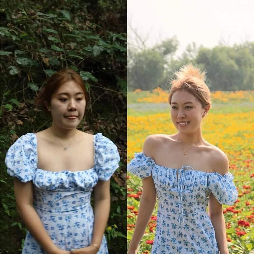 Thành quả thay đổi ngoại hình từ cô nàng mũm mĩm trở thành hot girl xinh như hiện tại của cô nàng cũng đã truyền cảm hứng cho rất nhiều chị em.