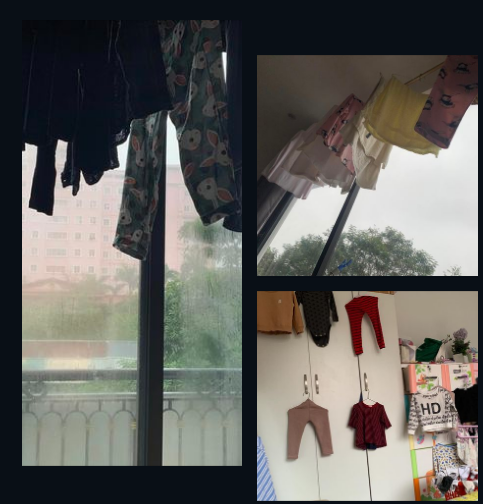 Sau những ngày ăn Tết vui vẻ, "nỗi ám ảnh" của biết bao người miền Bắc đã chính thức trở lại, đó là hiện tượng nồm ẩm. Ảnh: Chụp màn hình