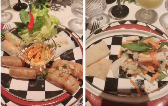 Khi biết có người chê như vậy là “bèo”, Đoàn Di Băng đã thẳng thắn nói rằng mình và khách mời nghe những món ăn như tôm hùm, bào ngư, vi cá là ngán ngẩm mà cô cũng không biết ăn đồ Tây nên quyết định chọn đồ Việt.