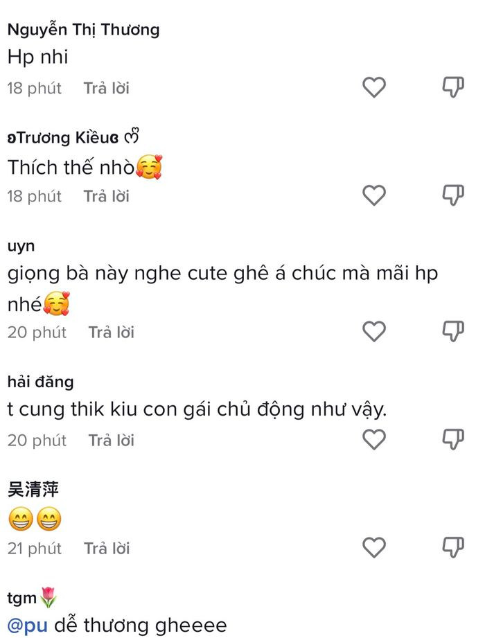 Cư dân mạng dành lời chúc mừng, chúc phúc cho cặp đôi. Ngoài ra không ít cô gái, chàng trai mong ước bản thân cũng có tình yêu đẹp như vậy. Ảnh: Chụp màn hình