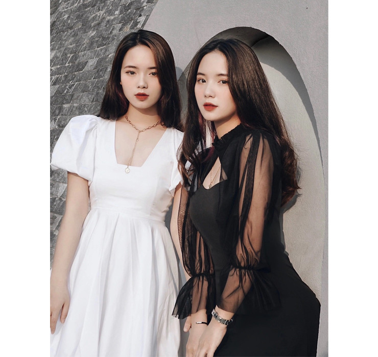 Thanh Hằng và Thanh Nga từng đạt danh hiệu Á khôi 2 của cuộc thi Hoa khôi Hà Nội 2022.