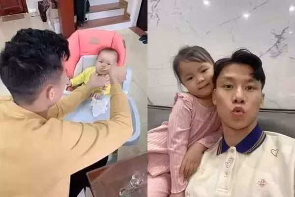 Mỗi lần khoảnh khắc chăm con của Quế Ngọc Hải chia sẻ lên MXH đều nhận về lượng lớn lượt "thả tim".