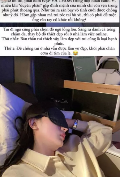 Mới đây, cô nàng tiết lộ bí quyết giữ chồng giàu khiến hội chị em quan tâm. Theo đó, Angela Chu cho biết kể từ khi “va” được ông xã ở sân bay, cô nhận thấy phụ nữ đi đâu cũng cần phải đẹp, có vẻ ngoài chỉn chu, cuốn hút.