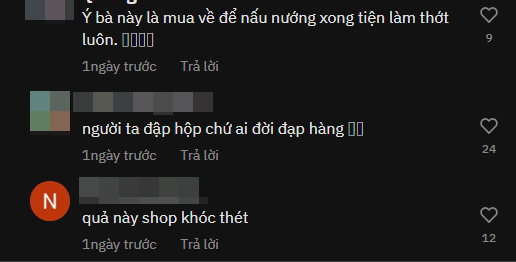 Dưới clip netizen cho rằng do cách quảng cáo quá sự thật của cửa hàng nên shipper mới gặp phải những trường hợp tương tự.