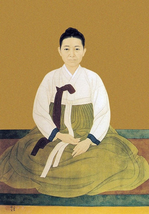 Cuoc doi cua nguoi phu nu duoc in hinh len to tien cua Han Quoc