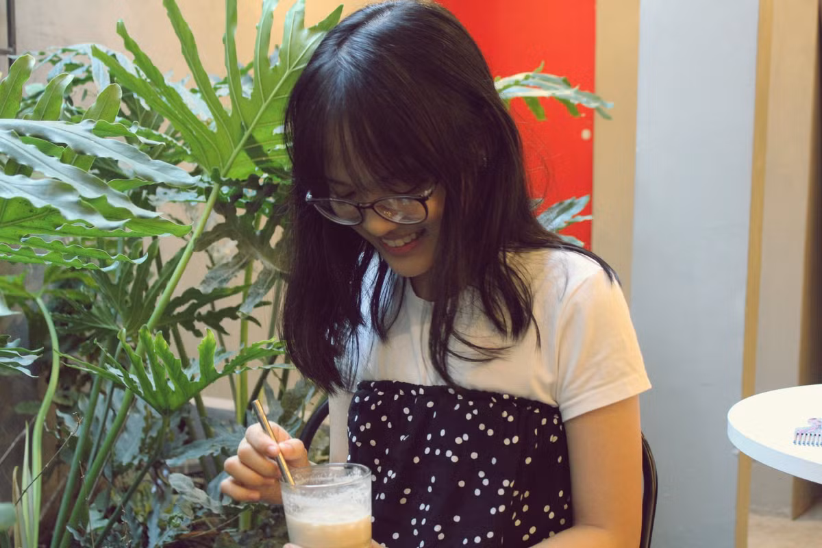 Nghi cho biết bản thân hài lòng nhất với câu trả lời ở phần đọc hiểu: "Em khá thích những câu hỏi mở, vì vậy, ở đề thi này, em đã được nói hết những suy nghĩ của mình một cách sáng tạo".