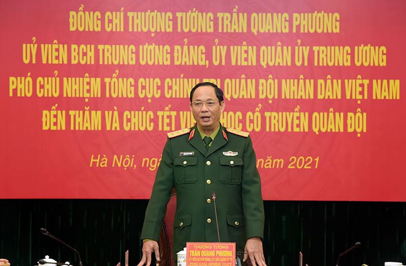 Từ tháng 5/2019 đến 1/2021, Thượng tướng Trần Quang Phương giữ chức Phó Chủ nhiệm Tổng cục Chính trị Quân đội Nhân dân Việt Nam; Ủy viên Trung ương Đảng khóa XII, Ủy viên Quân ủy Trung ương. Tháng 1/2021, Thượng tướng Trần Quang Phương được bầu vào Ban chấp hành Trung ương Đảng khóa XIII.