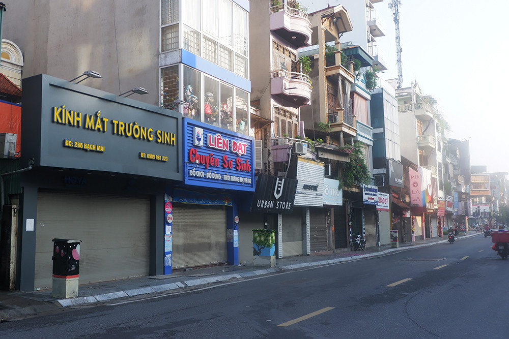 Theo chỉ thị những dịch vụ không thiết yếu dừng hoạt động.