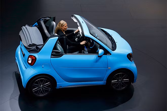 Phiên bản mới của mẫu xe tí hon Smart ForTwo.
