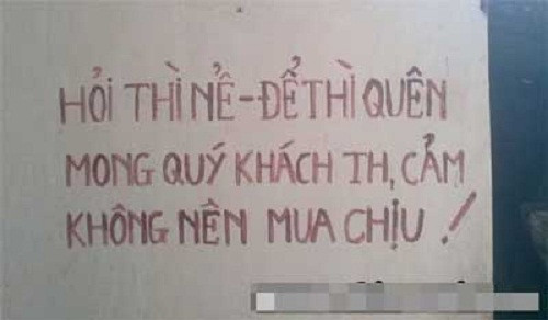 “Choáng” với những biển quảng cáo chỉ có ở Việt Nam - Hình 2 “Choang” voi nhung bien quang cao chi co o Viet Nam-Hinh-2