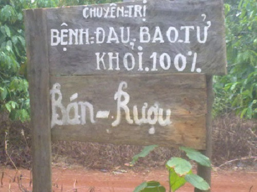 “Choáng” với những biển quảng cáo chỉ có ở Việt Nam - Hình 8 “Choang” voi nhung bien quang cao chi co o Viet Nam-Hinh-8