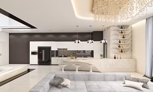 Căn nhà là thành quả của thu nhập từ công việc kinh doanh, làm người mẫu quảng cáo của người mẫu nội y Ngọc Trinh,