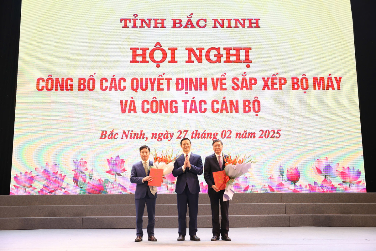 Bac Ninh bo nhiem Giam doc cac so sau sap xep