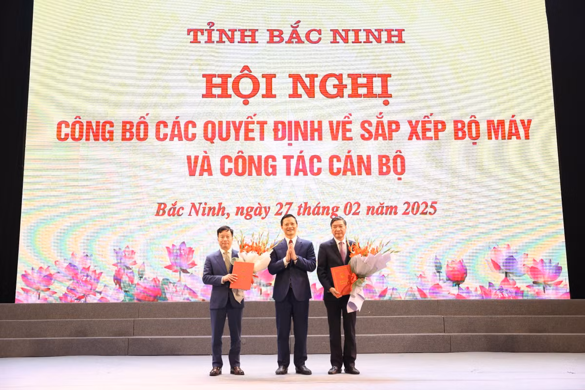 Bac Ninh bo nhiem Giam doc cac so sau sap xep