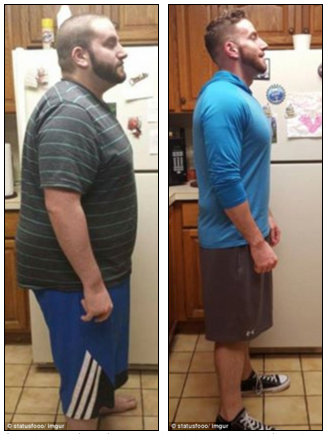 Trong 16 tuần đầu tiên của liệu trình giảm cân, Paul DiStefano giảm được hơn 37kg. Môn thể thao ưa thích nhất của anh thời gian này là chạy marathon.
