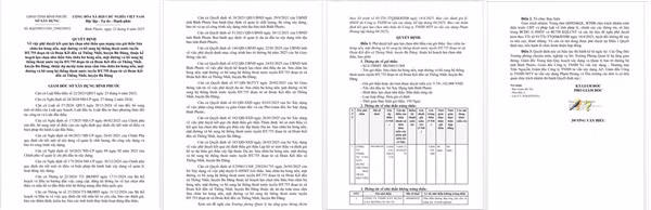 Binh Phuoc: He lo nha thau trung goi sua chua tuyen DT.755