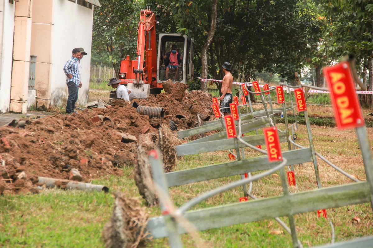 Hiện tại, một số hạng mục của khu bệnh viện này vẫn đang tiếp tục được hoàng thành.