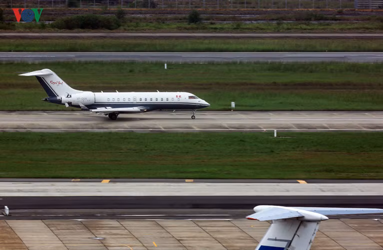 Các chuyên cơ của CEO các nền kinh tế thành viên cũng đã có mặt tại Đà Nẵng.