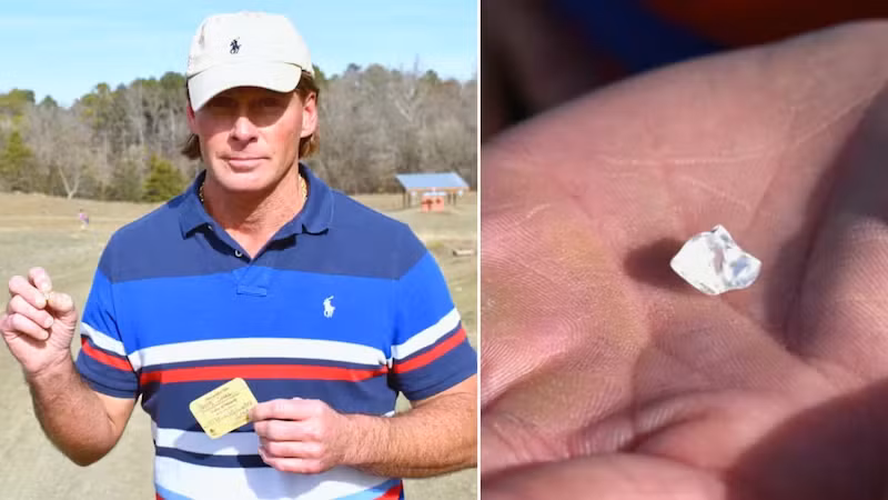 Đây là công viên nổi tiếng, nơi du khách trung bình mỗi ngày tìm thấy từ một đến hai viên kim cương.