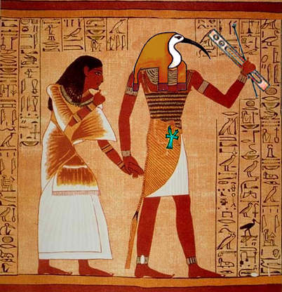 Thần Thoth từng là người cai quản vùng Ả Rập yên bình trong suốt 3.000 năm. Thoth cũng chính là vị thần ghi lại phán quyết tòa án xét xử của người chết dưới địa ngục.
