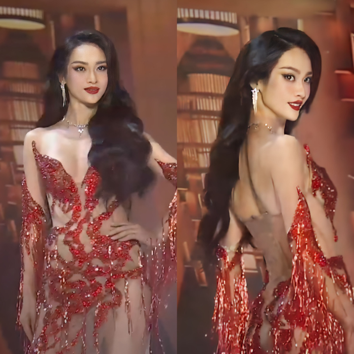 Chan dung co gai dep nhat Hoa hau Hoan vu VN 2023: Dang 'chuan tung centimet'-Hinh-2