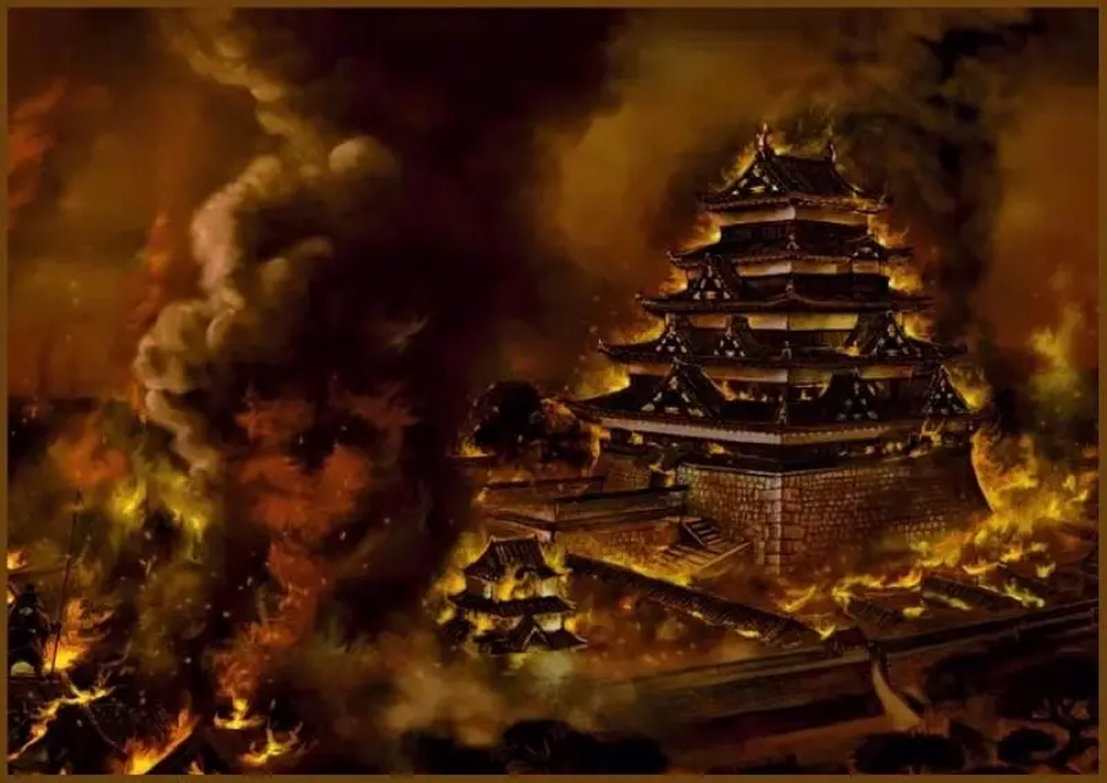 Do sự lan nhanh của ngọn lửa trong các ngôi nhà gỗ nối liền nhau, thảm họa kéo dài ba ngày, phá hủy hai phần ba thành Edo (nay là Tokyo).