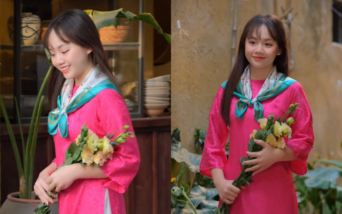 'Con gai' Hong Diem tro ma xinh nhu thieu nu khien dan tinh me dam-Hinh-2