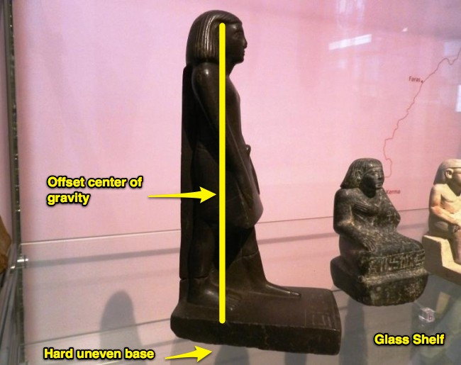 Tuy nhiên, một số người cho rằng bức tượng Ai Cập cổ đại trên mang "linh hồn" của người chết từ hàng ngàn năm trước.