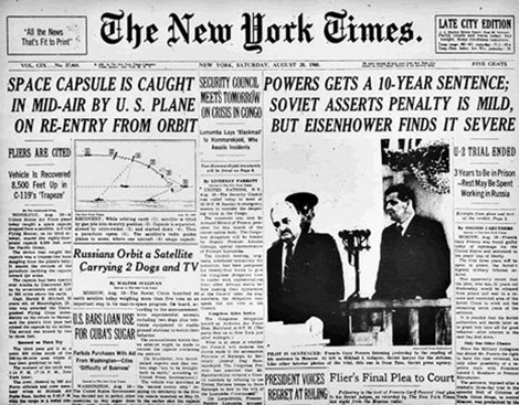 Tuy nhiên, về sau, Liên Xô công bố những bằng chứng thu thập được chứng tỏ đó là một máy bay do thám cũng như hình ảnh phi công bị bắt giữ thì phía Mỹ mới thừa nhận tuyên bố trước đó không đúng sự thật.