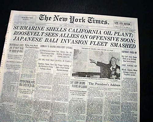 Cuộc pháo kích từ tàu ngầm I-17 của Nhật Bản không gây thiệt hại đáng kể cho phía Mỹ.