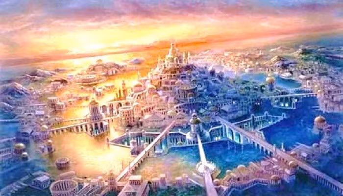  Thành phố Atlantis huyền thoại được nhắc đến trong nhiều tài liệu cổ xưa. Nơi đây thường được mô tả là địa điểm tuyệt đẹp với nhiều công trình kỳ vĩ và hiện đại. Người dân sống ở nơi đây luôn ngập tràn niềm vui.