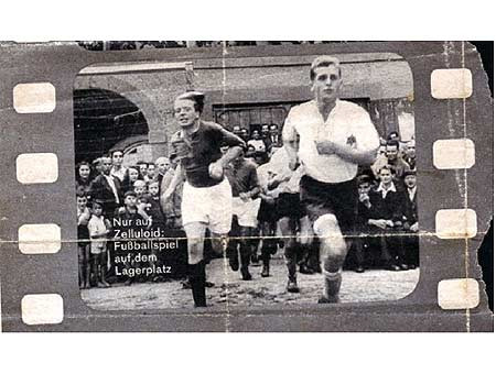 Phát xít Đức đã xây dựng một sân bóng đá trong khuôn viên trại tập trung Terezin. Điều này xuất phát từ ý tưởng của thống chế SS Heinrich Himmler.