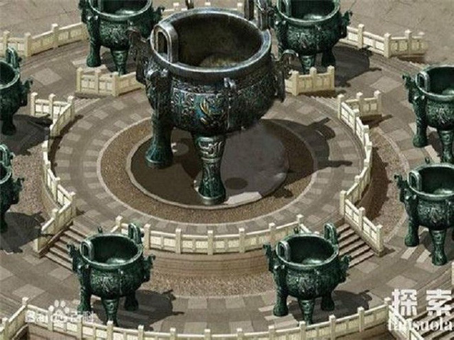 Về sau, Hạ Vũ ra lệnh cho những người thợ giỏi làm ra 9 chiếc đỉnh bằng đồng tượng trưng cho 9 châu. Sau khi hoàn thành, "Cửu Đỉnh" được đặt tại kinh đô nhà Hạ.