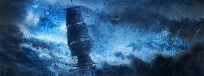 Sau đó John lái con tàu Lady Lovibond đâm vào vùng cát lầy Goodwind Sands. Hành động điên rồ này của người lái tàu đã khiến mọi người trên tàu tử vong.