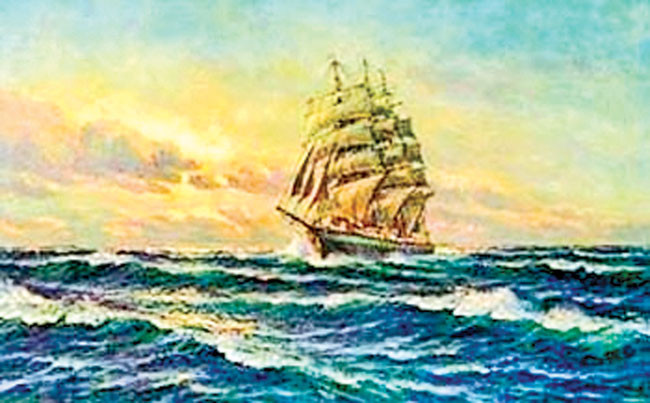 Người ta lần lượt nhìn thấy con tàu ma trôi nổi trên mặt biển vào các năm: 1798, 1848, 1898 và năm 1948.