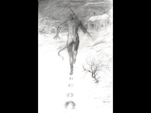 Theo đó, họ tin rằng, những dấu chân trên thuộc về ác quỷ. Chỉ có ác quỷ mới có thể tạo ra những dấu chân bí ẩn ở những nơi mà các động vật khác không thể đặt chân đến.