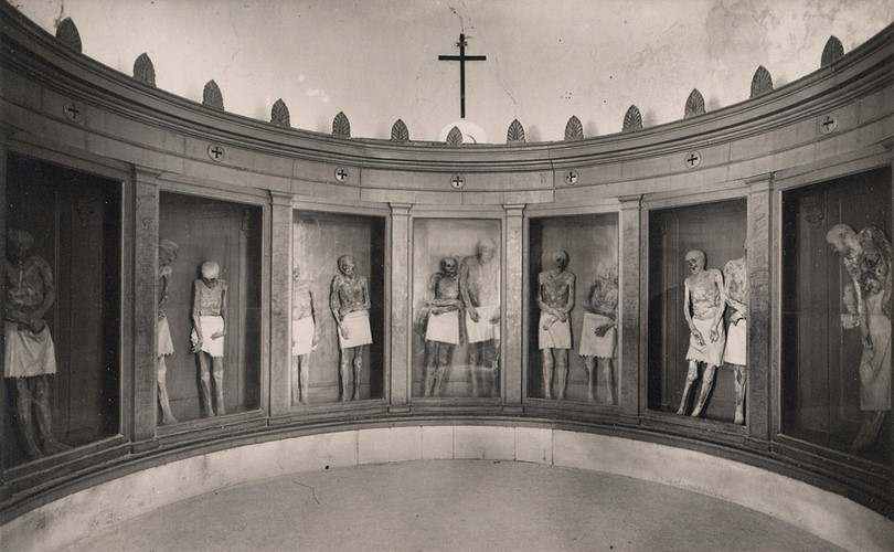 Số thi thể này có làn da chuyển sang màu vàng nâu và trọng lượng khá nhẹ, chỉ nặng khoảng 10 - 20 kg.