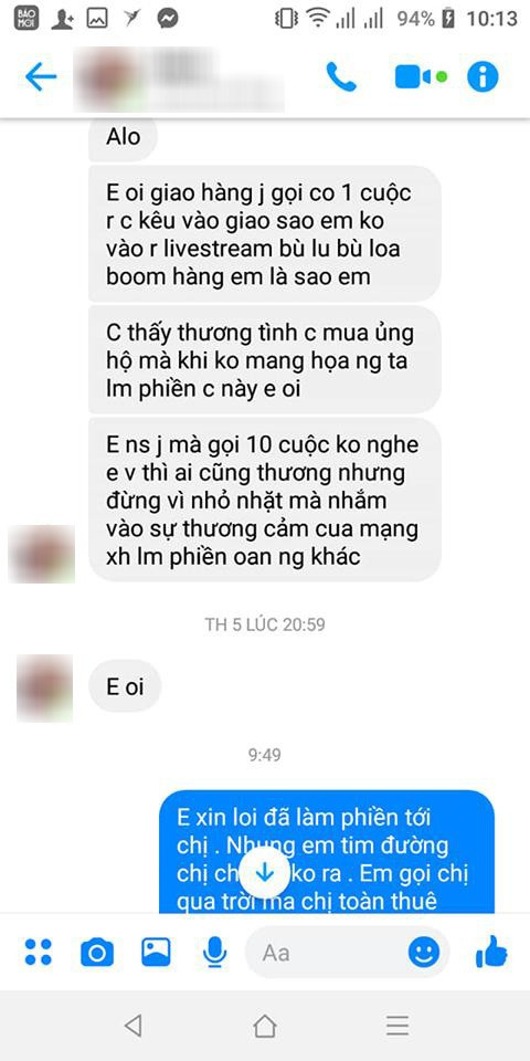 Vuot 20km giua troi nang di ship hang bi bung, gai tre livestream khoc-Hinh-2