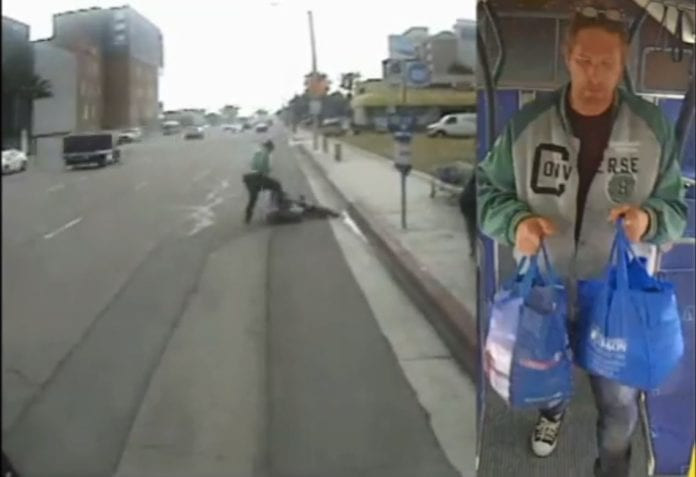 Cu ong 65 tuoi bi danh dap, cuop xe dap giua duong