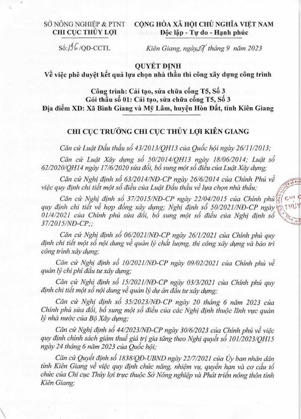 Kien Giang: Cong ty Nam Ha trung goi thau thuy loi gan 7 ty dong-Hinh-4