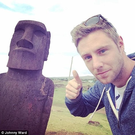 Mục tiêu của Johnny là đến tất cả 198 nước trên thế giới vào mùa hè tới. Điểm đến tiếp theo của anh là New York và San Francisco.